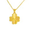 Vietnam Gold-plated Brass Jewelry Lucky Grass Pendant Fashion Pendant Accessories