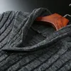 Maglioni di marca di moda uomo cardigan spesso slim fit maglioni maglieria grado superiore inverno stile coreano casual abbigliamento uomo 201221