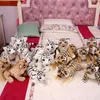 2020 Weiche Kuscheltiere Tiger Plüschtiere Kissen Tier Löwe Peluche Kawaii Puppe Baumwolle Mädchen Brinquedo Spielzeug Für Kinder LJ200915