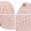 Bonnet/crâne casquettes 2022 hiver chapeau femmes automne fausse fourrure Bonnet tricoté chapeaux Femme chaud fille Femme Bonnet Femme gros épais extensible chapeaux1