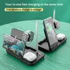 Лучшие продажи Fast-One Fast Wireless Charger для мобильных телефонов Часы Наушники Быстрый беспроводной зарядки, совместимый для iPhone / Android