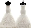 2021 fantastique sirène robes de mariée volants dentelle florale bustier corset dos grande taille femmes robe de mariée pour robes de mariée image réelle