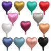 18 cali Multi Party Rose Gold Heart Folia Balony Metal Hel Globs Dekoracje Ślubne Dziewczyna Urodziny Prezenty zaręczynowe 20220110 Q2