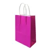 Paper Bag with Handle Cookies Candy Festival Pack Shopping Bags Party Favors Bag Multifunction Pape Packaging Wrapping Supplies ZYY112