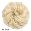 New Arrival Moda Kolory Pom-Pom-Pom Własny Ball Kolorowe Rozszerzenie Sztuczne Chignons Faux Włosy Styl Guma