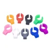 Colorful Silicone Smoking Cigarette Joint Holder Ring Finger accessories Gift For Man Women Pipes