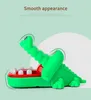 5pcs TOY Practical Jokes Creative Portable Small Size Crocodile Mouth Dentist Bite Finger Game Funny Gags Toy With Keychain For Kids