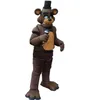 Cartoon Clothing 2019 Factory Hot New Five Nights på Freddy's FNAF Toy Creepy Freddy Fazbear Mascot Costumes Cartoon Character Adult SZ