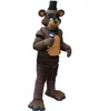 2019 fábrica nova Five Nights at Freddy's FNAF Toy Creepy Freddy Fazbear Trajes de mascote Personagem de desenho animado Adulto Sz267F