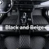 Autocovers Custom Fit Car Floor Trunk Mat Spécifique Étanche PU Cuir ECO Friendly Material Pour SUV Truck Full Set Car Mat 015 210m