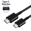 Fast Charger 45W Quick Adapter Type C شحن الشحن C إلى C Cable for Galaxy Note 20 S23 S24 A90 A80