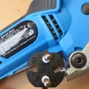 Mini Hand Circluar Saw, 220 V EU Plunge Saw, wielofunkcyjna piła tnąca, wiatnica wielokolorowa, użytkowanie domów do drewna, metalu, granitu, marmuru, płytki, cegły