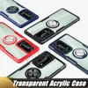 Étuis de défenseur en fibre de carbone PC TPU acrylique avec support de voiture en métal pour iPhone 13 13PRO 12 Pro Max 11 XR XS Samsung s21 Note 20 Ultra S20 FE