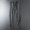 2020 Spring Mens Jogger Tunna Drawstring Sportbyxor Högmodig Streetwear Ny Designer Joggers Casual Trousers Men Y1114