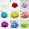 Simulation Silk Hydrangea Head Artificial Flowers for Wedding Home Garden Centerpiece DIY Flower Decoration JK2101XB