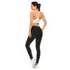 Marka Seksi Kadınlar Siyah Legging Spor Leggins Moda Ince Legens Yüksek Bel Tozluk Kadın Pantolon 201203