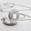 New style quartz movement large white steel Roman necklace retro jewelry whole fashion watch watch sweater chain pocket watch236C