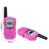 /set Portable Two-Way Walkie Talkie Enfants Radio Talkie Walkie Mini Émetteur-Récepteur Jouets Interactifs Pour Enfants Cadeau D'anniversaire LJ201105