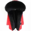 MAOMAOKONG réel fourrure de raton laveur hiver femmes vêtements épais chaud manteau femmes veste parkas femmes veste femme 201210