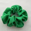 Women Silk Scrunchie Elastic Handmade Multicolor Hair Band Ponytail Holder Headband Hair Accessories epacket 70 colors 414 K25650830