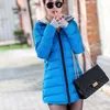 Fanmuer Femmes Vestes D'hiver Parka Ouaté Vêtements Femme Slim Parkas Coton Manteaux Avec Capuche Dames Outwear Pardessus 201214