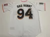 Man Maimi 94 Bad Bunny Baseball Jerseys avec patch drapeau de Porto Rico Ed San Diego 22 Badbunny Jersey Split Blanc Vert Taille S-4XL Femmes Jeunes