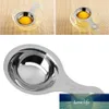 Ovo de aço inoxidável separador Ovo Yolk Separador Branco Filtro Longo Handledivider Cozimento Cozinhar Ferramentas de Cozinha Gadgets