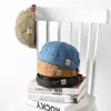 Винтажный хлопок без края шляпы дышащие шапки шапочки Docker Cap Cotton регулируем