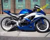 شراء Free مخصص Fairing for Suzuki GSXR600 08 09 10 GSXR750 GSXR 600 750 2008 2008 2009 2010 K8 Blue Shell Kit (حقن صب)