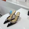 Clear PVC Fada Mulheres Sandálias Diamante Pérola Cruz Amarrado Fino Salto Alto Festa Sandálias Candy Color Sexy Runway Designer Sapatos