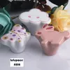 Creative Cute cartoon handle children room furniture knob elegant ceramic Butterfly Cloud rabbit drawer TV cabinet shoe cabinet handles