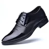 Chaussures pour hommes mode formelle robe italienne hommes chaussures de bureau robe grande taille robe noire chaussures d'affaires hommes formelles