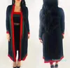 Robes de luxe-décontractées Designer rayé 3 pièces ensembles femmes tenues longue cape sans bretelles salopette body femmes vêtements