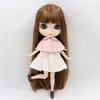 Glacé DBS Blyth poupée bjd jouet joint corps peau blanche visage brillant poupée 1/6 30cm fille cadeau en vente offre spéciale LJ201031