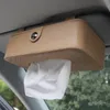 Кожаная автомобильная ткань коробка солнцезащитная козырь