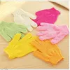 50pcs Bath Brushes Shower Glove For Peeling Exfoliating Mitt Glove Five Fingers Scrubber Spong