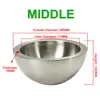 Tools LY 304 Food Level Stainless Steel Stuff Professional Liquid Nitrogen Bowl Basin Pot Tank Cold Resistant for Minus 196 Degree1358275