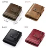 Kavis Geothe Suptime en cuir Men Coin Purse Male Mâle Cuzdan Portfolio Man Portomonee Small Mini Rfid Walise Pocket Fashion Man Vallet7946046