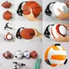 Wall Ball Claw Basketball Football Rack Holder Montaggio a parete Display Case Organizer Rack Holders222g