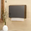 Metal Tissue Box Holder Paper Towel Dispenser Gold Public Toilet Double Wall Stainless Steel Wallmounted Without Punching FH020 22386652