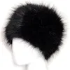 Bonnet/crâne casquettes mode fausse fourrure chapeaux pour femmes bonnets casquette russe hiver épais chaud femme élégant moelleux neige Caps1