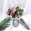 Dekorativa blommor kransar falska rosen Silk Flower Romantic Artificial Plastic Wedding Home Accessories Holiday Decoration1