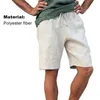 Shorts pour hommes été hommes en cours d'exécution couleur unie cordon lâche cinquième pantalon court pour Fitness plage mâle vêtements 3xl