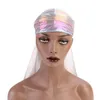 女性男性のためのダーグロングテール360 Wave Cap Turbanバンダナスハーズウェアヘッドバンドヘアカバーアクセサリークリスマスプレゼント