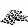 23個の牛の動物の寝具セット3Dプリント羽毛布団カバーセットブラックホワイトベッドキルトカバーツインクイーンキングセットノーシート9433686