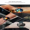 Nieuwe Slimme Horloge Mannen Vrouwen Bluetooth Oproep 128InFullTouchRound Scherm Waterdichte SportSmartbracelet Fitness Android Ios Smartwatche5329452