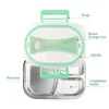 Portable 12V 220V Car Office Electric Heating Lunch Box Meal Heater Food Warmer Storage Container Stainless Steel Bento Box Kids 201029