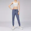 Ginásio esporte relaxado senhora solta calças de yoga mulheres treino corredores com bolso faixa de fitness leggings roupas esportivas para ginásio feminino