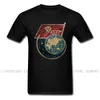 Спутник 1 Tshirt Мужчина Pride Футболка Россия Tshirt Ретро дизайн мужской Tees CCCP Tops Печати C C C P Флаг СССР Черный Streetwear Охладить 1118