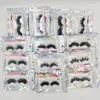 25mm Mink Eyelashes 3D Mink Lashes 5D Long Curly Eyelash Extension Fluffy Mink Eyelashes Wholesale Makeup